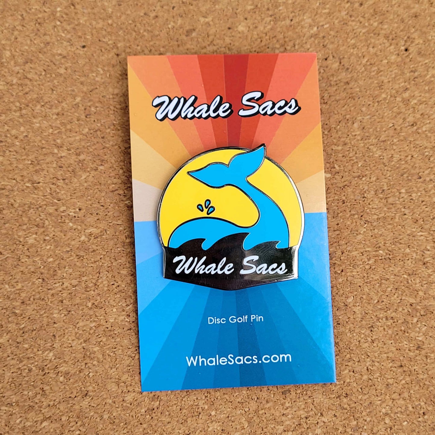 Whale Sacs Logo | Enamel Pin