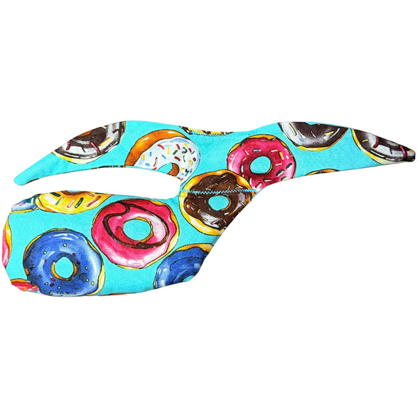 Big Blue Whale - Donuts on Blue