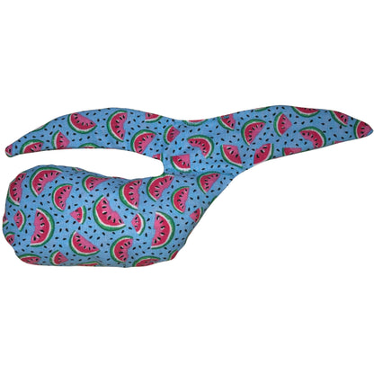 Big Blue Whale - Watermelons on Blue
