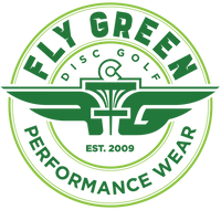 Fly Green Disc Golf logo