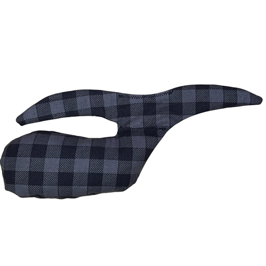 Whale Sac - Grey Plaid