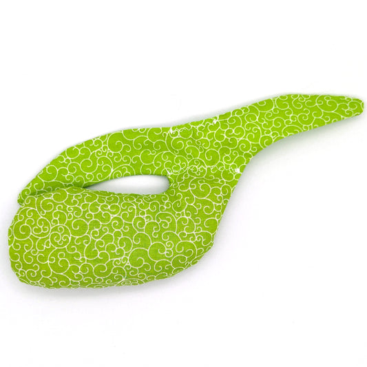 Whale Sac - Green Scrollwork