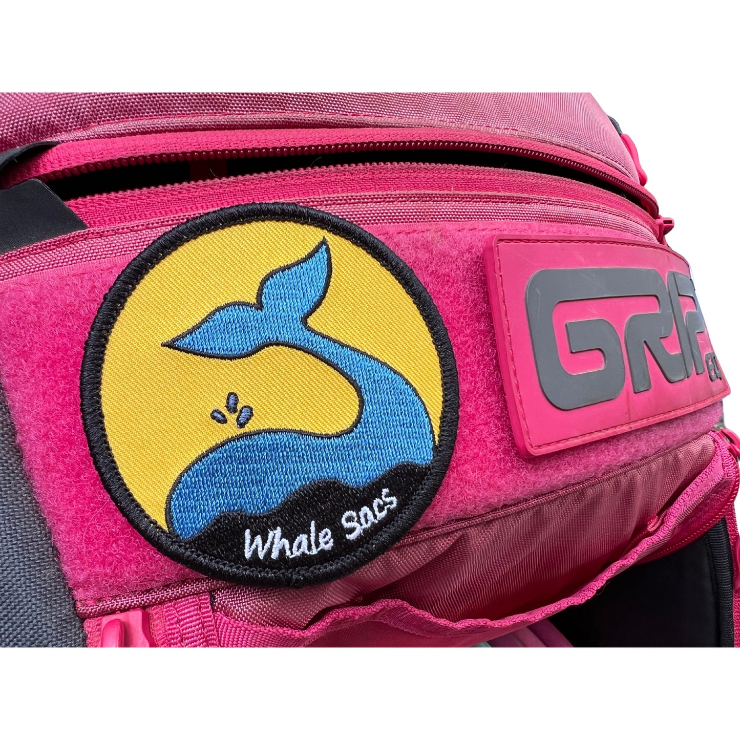 Whale Sacs Logo Velcro Patch