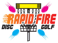 Rapid Fire Disc Golf logo