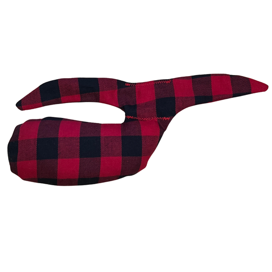 Whale Sac - Red Plaid