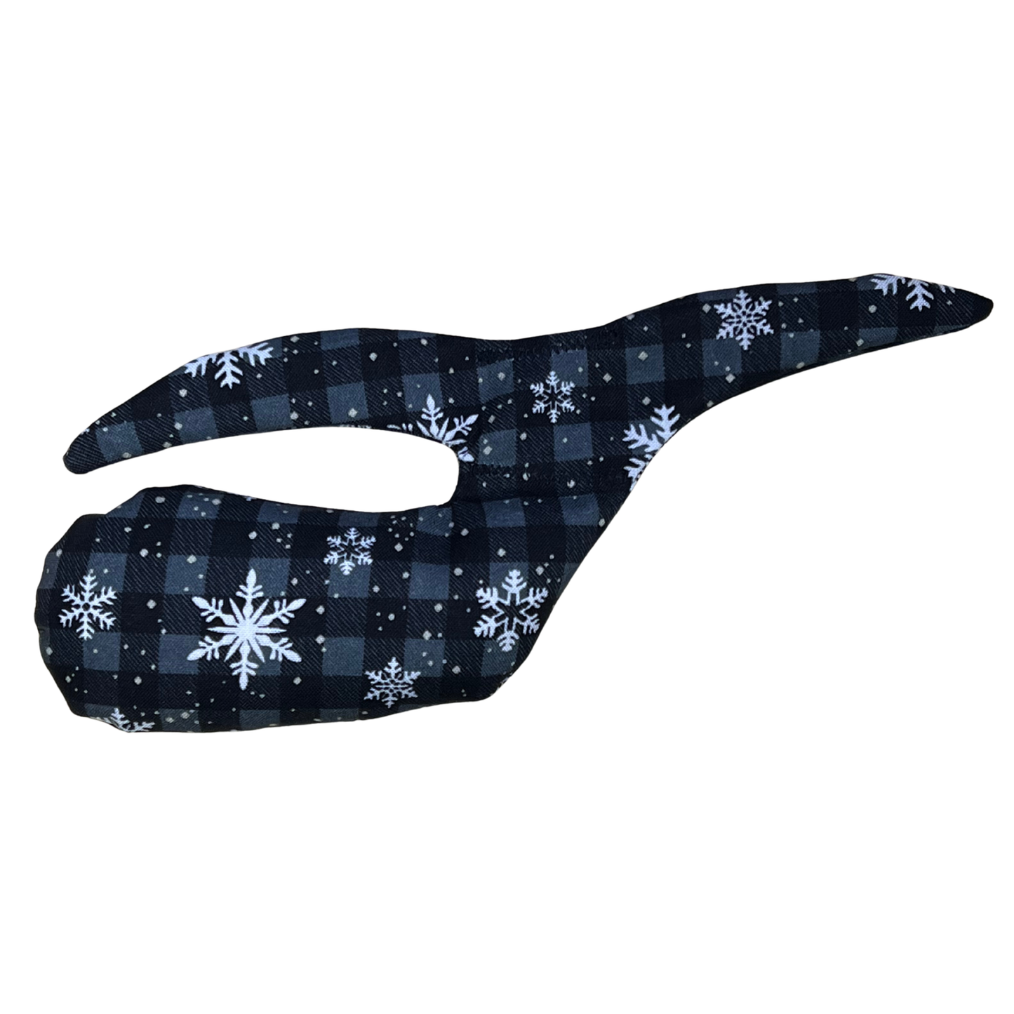 Whale Sac - Snowflake Dark Plaid